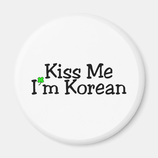 Imã Kiss Me Im Coreano (Frente)