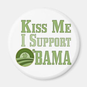 Imã Kiss Me Irish Obama