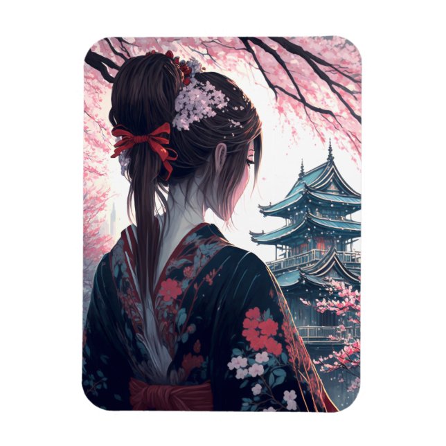 Ímã Kisu Japão - Fotomagnet flexível (Vertical)