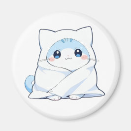 Imã Kit de Cobertor Aconchegante Gatinho Kawaii Design