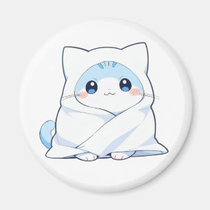 Imã Kit de Cobertor Aconchegante Gatinho Kawaii Design