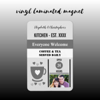 Kitchen ano café chá cinza foto