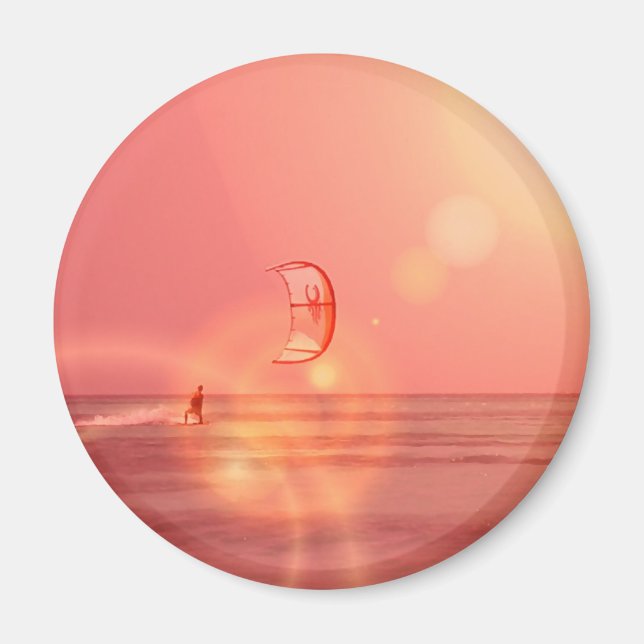 Imã Kiteboard Sunset Magnet (Frente)