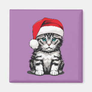 Imã Kitten Natal