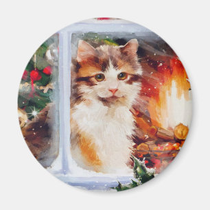 Imã Kitten Natal
