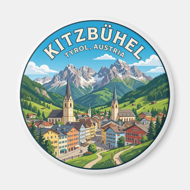 Imã Kitzbühel Áustria (Frente)