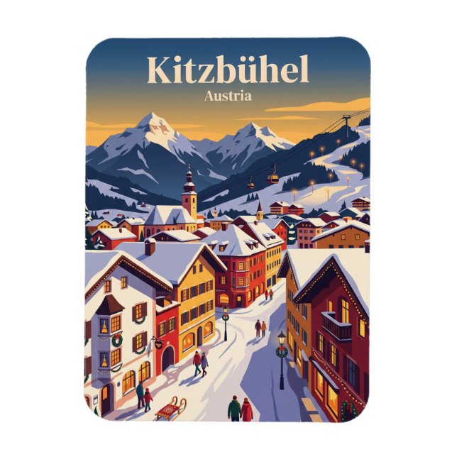 Ímã Kitzbühel, Áustria (Vertical)