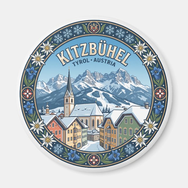 Imã Kitzbühel Áustria (Frente)