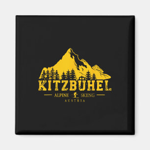Imã Kitzbühel Áustria Ski Resort Alpino Skiing Áustria