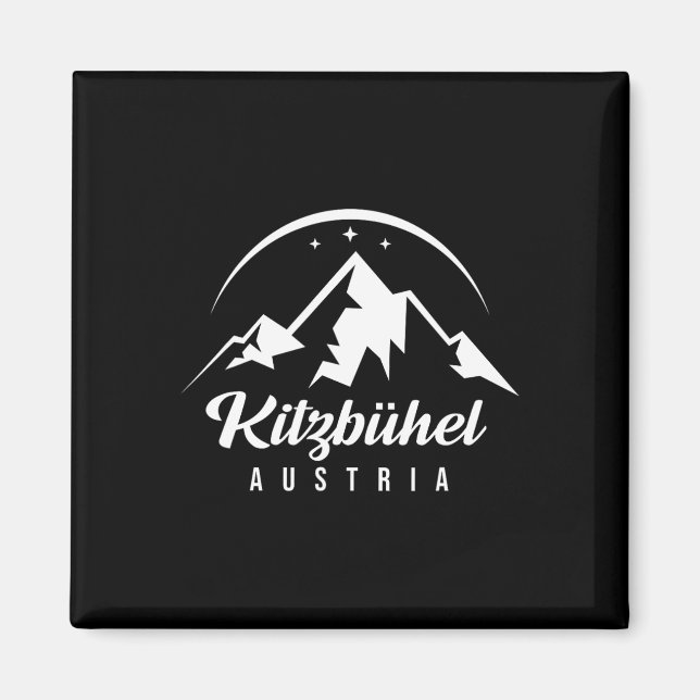 Imã Kitzbühel Áustria Ski Resort Ski Snowboard S (Frente)