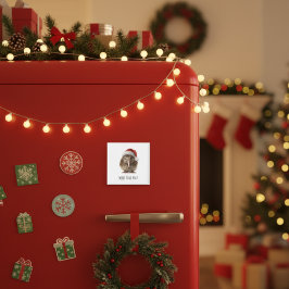 Imã Kiwi de Natal bonito, personalizado