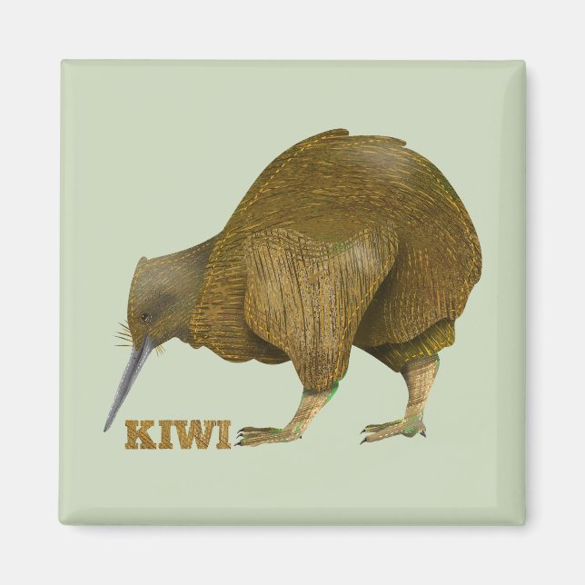 Imã Kiwi N.Z. Bird (Frente)