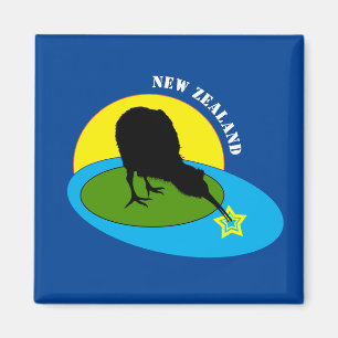 Imã Kiwi - Viagem de aves e machos da Nova Zelândia (