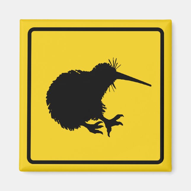 Imã Kiwi Warning Magnet (Frente)
