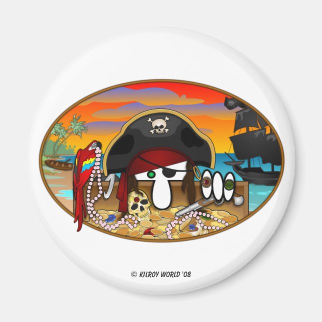 Imã KK Pirate Magnet (Frente)