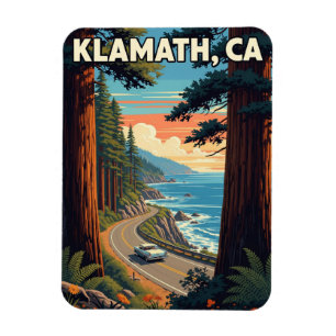 Ímã Klamath California Viagem
