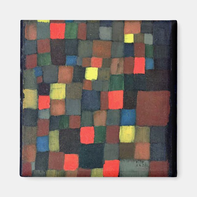 Imã Klee - Abstrato Cor Harmonia (Frente)