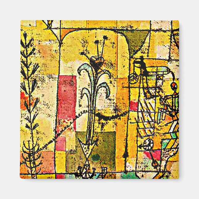 Imã Klee - Conto de Hoffmann, pintura famosa (Frente)