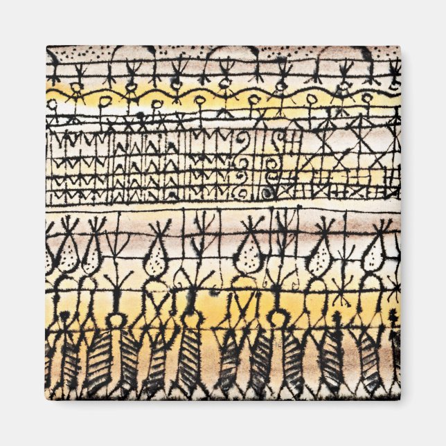 Imã Klee - ERA. Arrefecimento em um jardim de zona que (Frente)