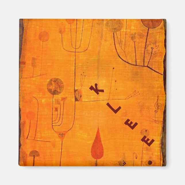 Imã Klee - Frutas em vermelho (Frente)