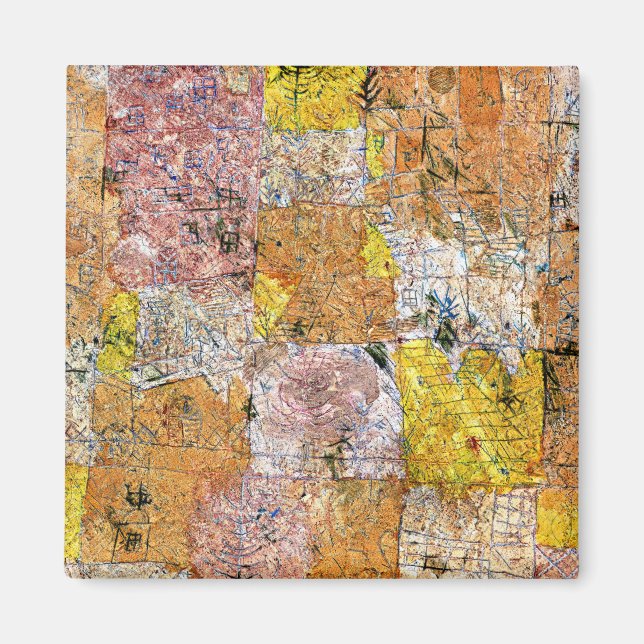 Imã Klee - Idyll Suburbano (idila da cidade do jardim) (Frente)