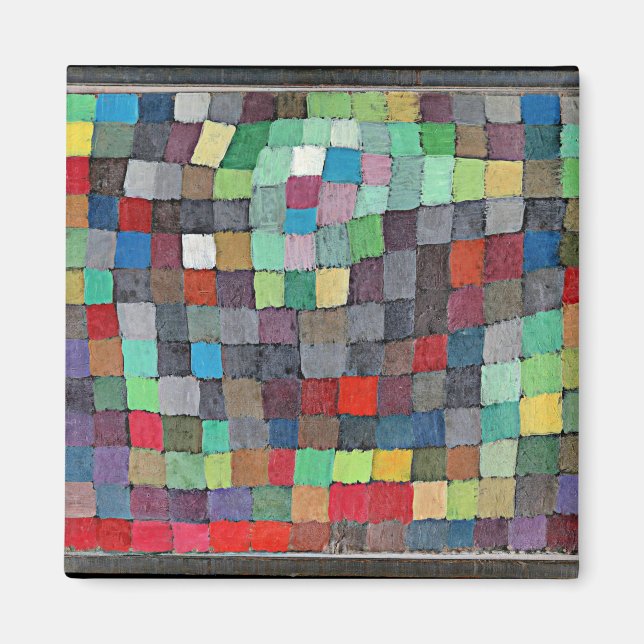 Imã Klee - May Picture, abstrato art, (Frente)