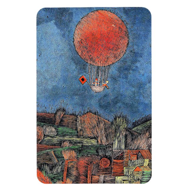 Ímã Klee - O Balão de Ar (Vertical)