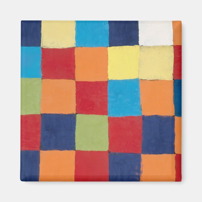 Imã Klee - Qu 1, Gráfico de Cores (Frente)