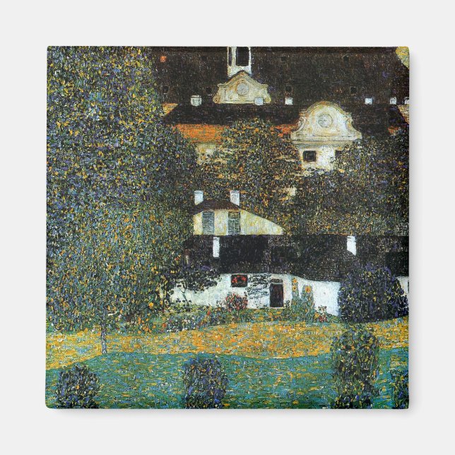 Imã Klimt - Schloss Kammer am Attersee II (Frente)