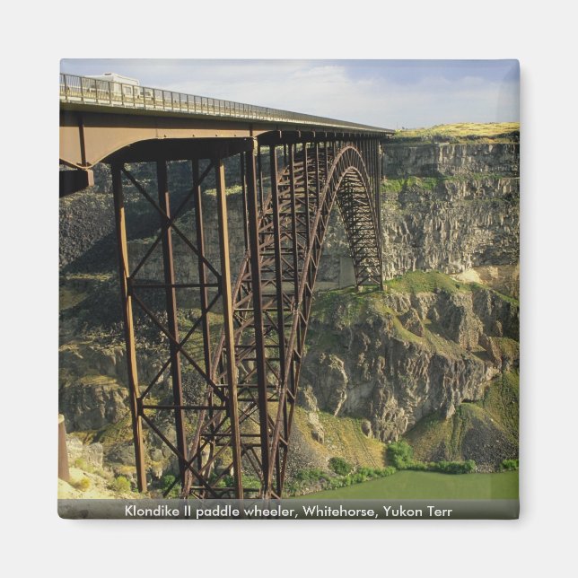 Imã Klondike II paddle Wheer, Whitecavalo, Yukon Terr (Frente)