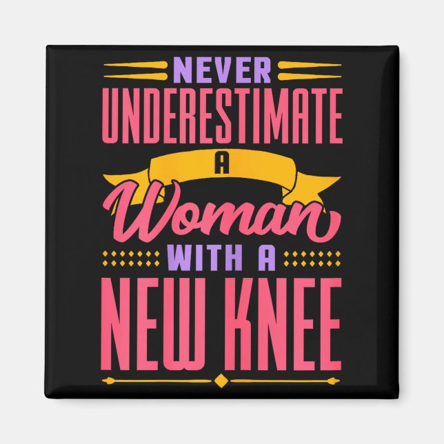 Imã Knee Replacement For Women New Knee Surgery Recove (Frente)