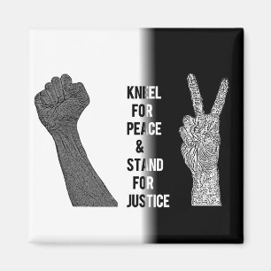 Imã Kneel for Peace and Stand for Justice