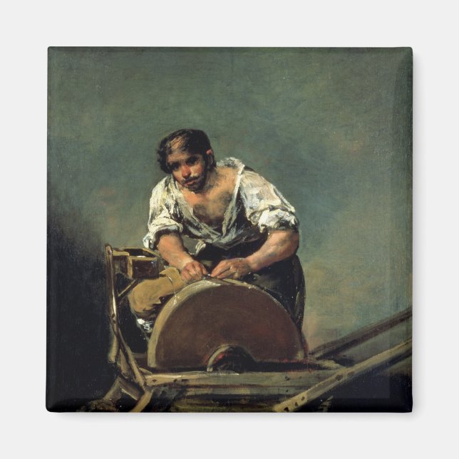 Imã Knife-Grinder, c.1808-12 (Frente)
