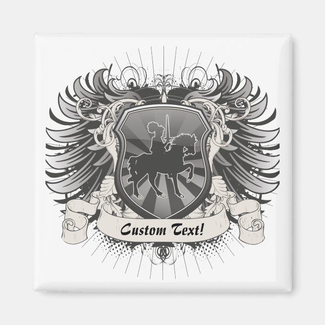 Imã Knight Crest (Frente)