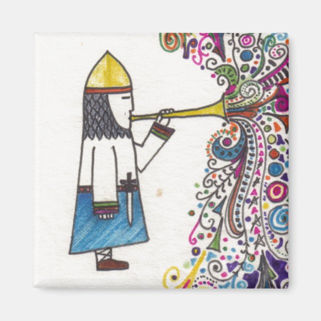 Imã KNIGHT MUSIK Magnet (Frente)