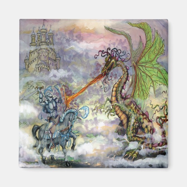 Imã Knight n Dragon (Frente)