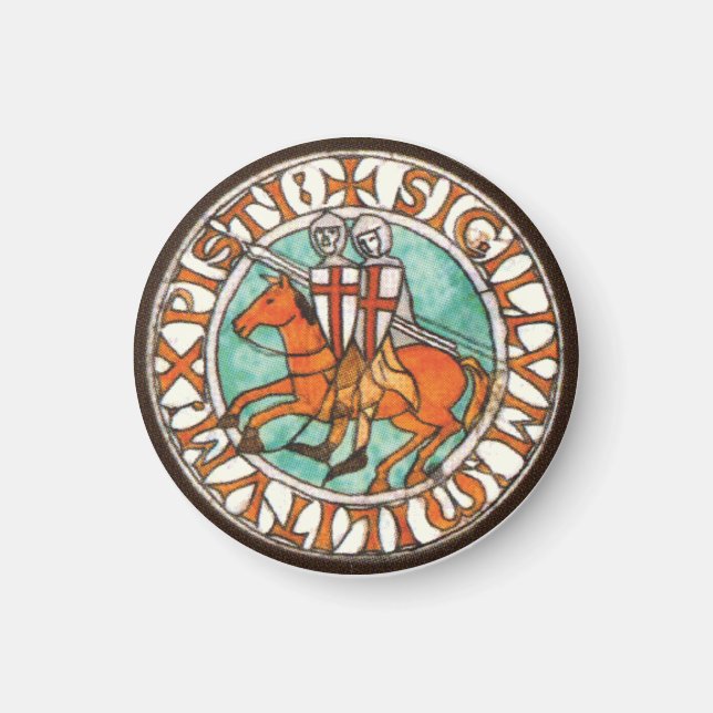 Imã Knights Templar Seal (Frente)