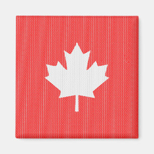 Imã Knit Style Maple Leaf Knitting Motif