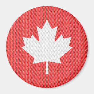 Imã Knit Style Maple Leaf Knitting Motif