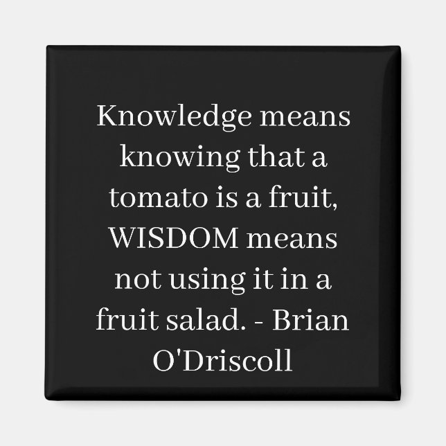 Imã Knowledge means knowing that a tomato is a fruit (Frente)