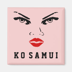 Imã Ko Samui, mulher de Tailândia