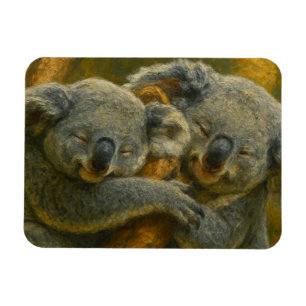 Ímã Koala Embrace - Tender Wildlife Momento