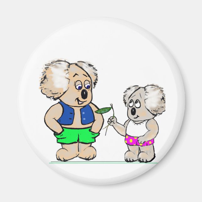 Imã Koala Mates (Frente)