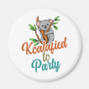 Imã Koalafied to Party Qualified Pun Cute and Funny Ko