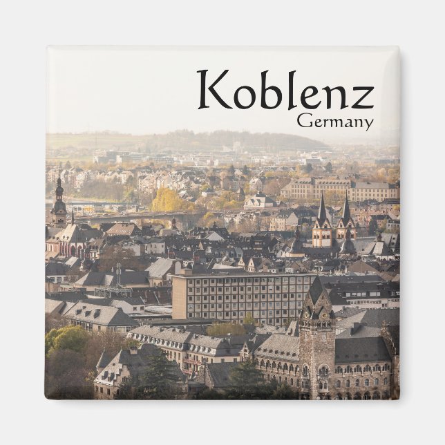 Imã Koblenz Alemanha Souvenir (Frente)