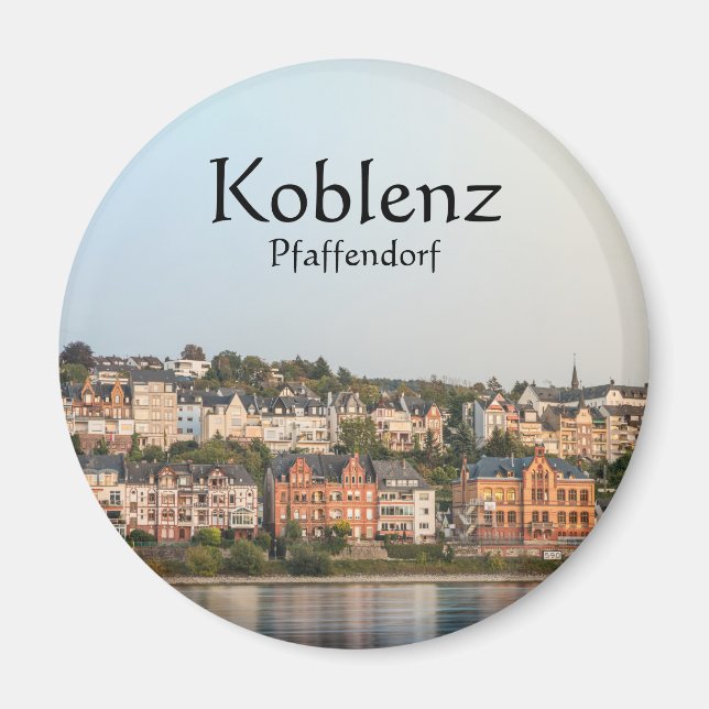 Imã Koblenz Pfaffendorf Souvenir (Frente)