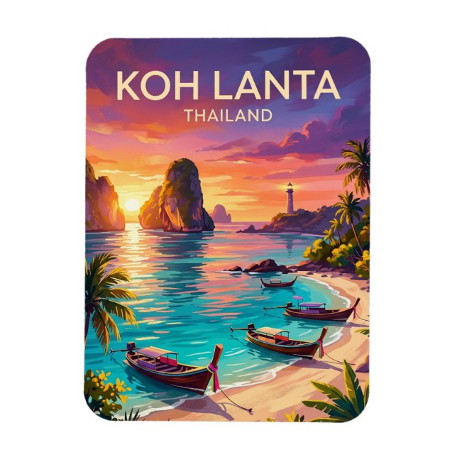 Ímã Koh Lanta Tailândia (Vertical)