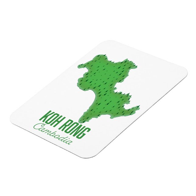 Ímã Koh Rong Camboja (Left Side)