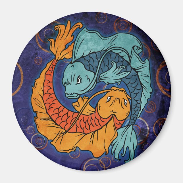 Imã Koi Fish (Frente)