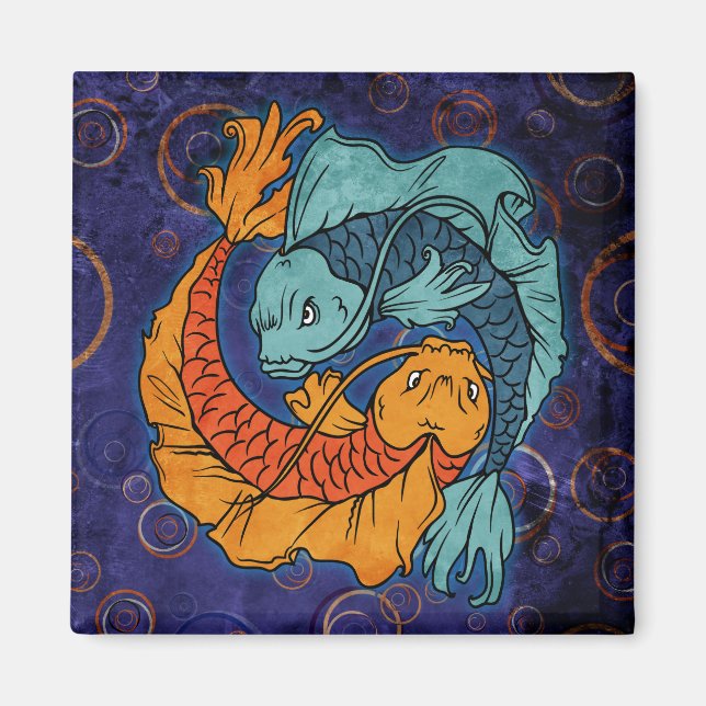 Imã Koi Fish (Frente)
